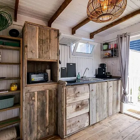 Tiny House In Ons Tuintje - Aan Zee Horská chata *