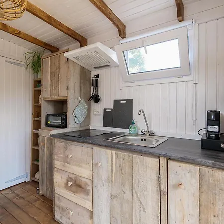 Tiny House In Ons Tuintje - Aan Zee Chalet Callantsoog