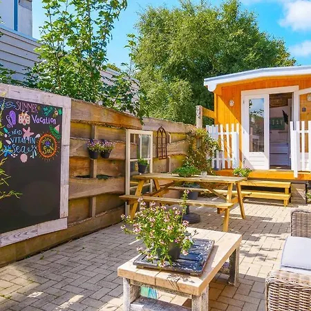 Tiny House In Ons Tuintje - Aan Zee Alpstuga *