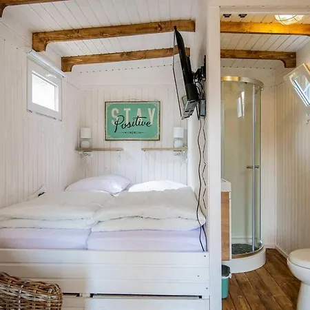 Alpstuga Tiny House In Ons Tuintje - Aan Zee Callantsoog